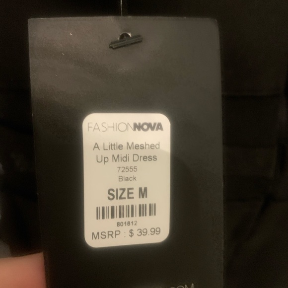 Fashion Nova Strapless Dress - Picture 3 of 4